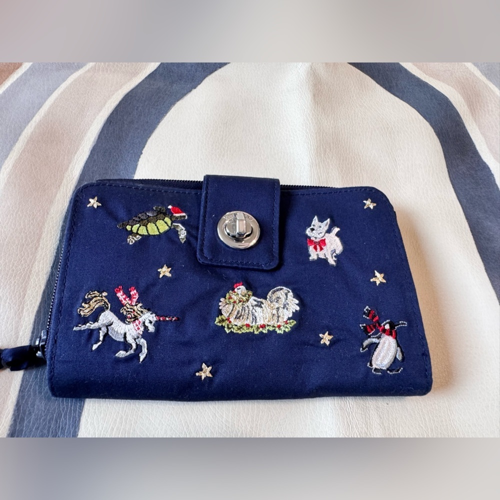 Vera Bradley Turnlock Wallet - Picture 3 of 11
